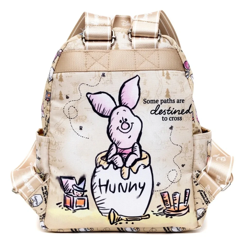 NEW WondaPop Disney Winnie the Pooh Piglet Nylon Everyday Mini Summer Backpack